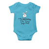 Personalised White Baby Body Suit Grow Vest - Sheep