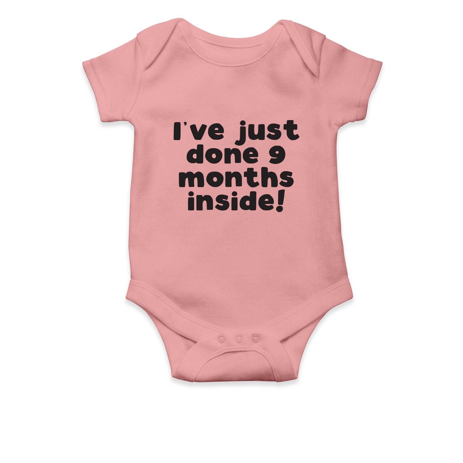 Personalised White Baby Body Suit Grow Vest - Prison Time