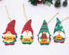 Personalised Gonk/Gnome Christmas Ornaments - Handcrafted Decorations, Ideal for Festive Season, Perfect Gift Option - Style 2