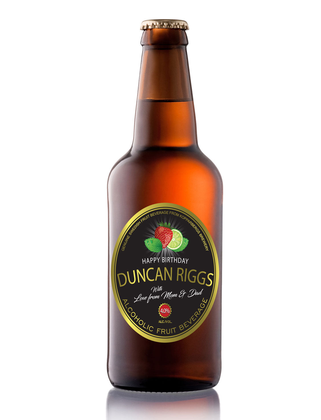 Personalised Cider Label