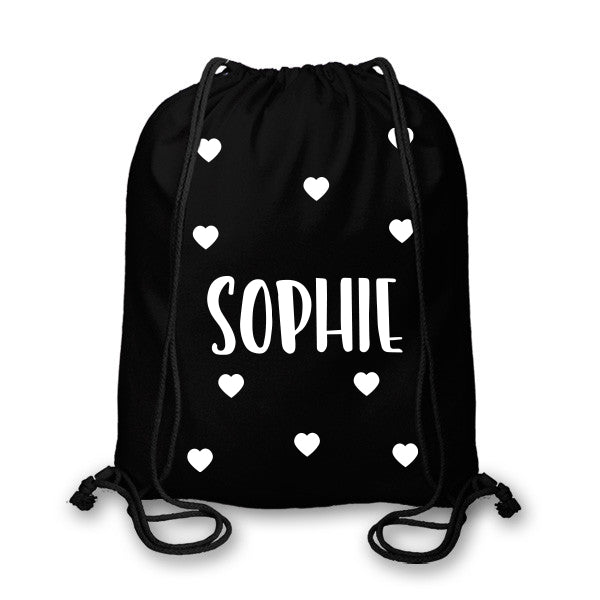 Personalised Name Kids Gym Bag - Starry