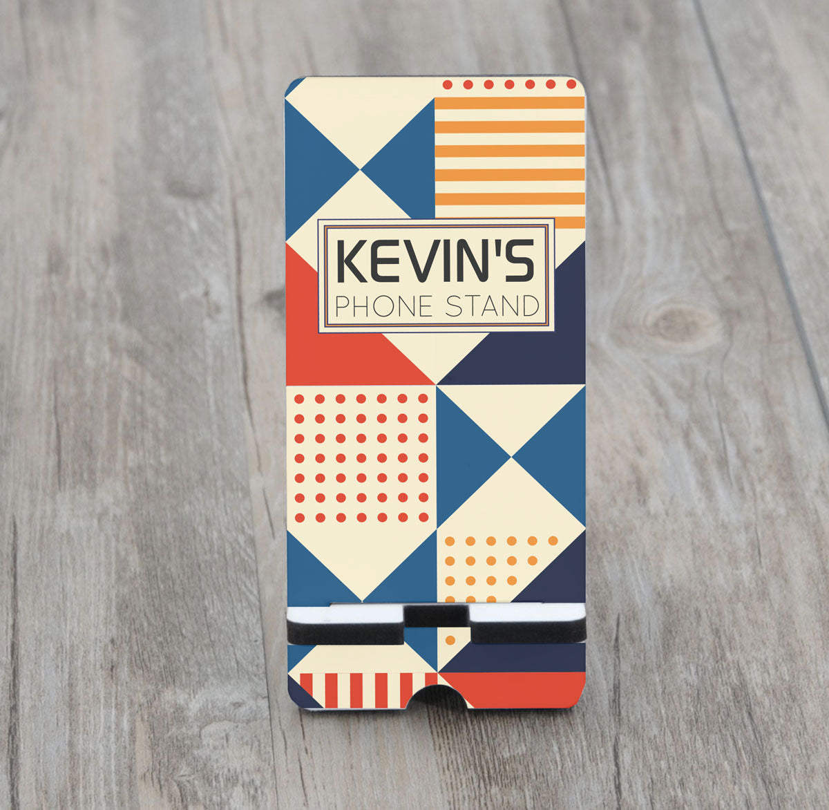 Personalised Wooden Phone stand