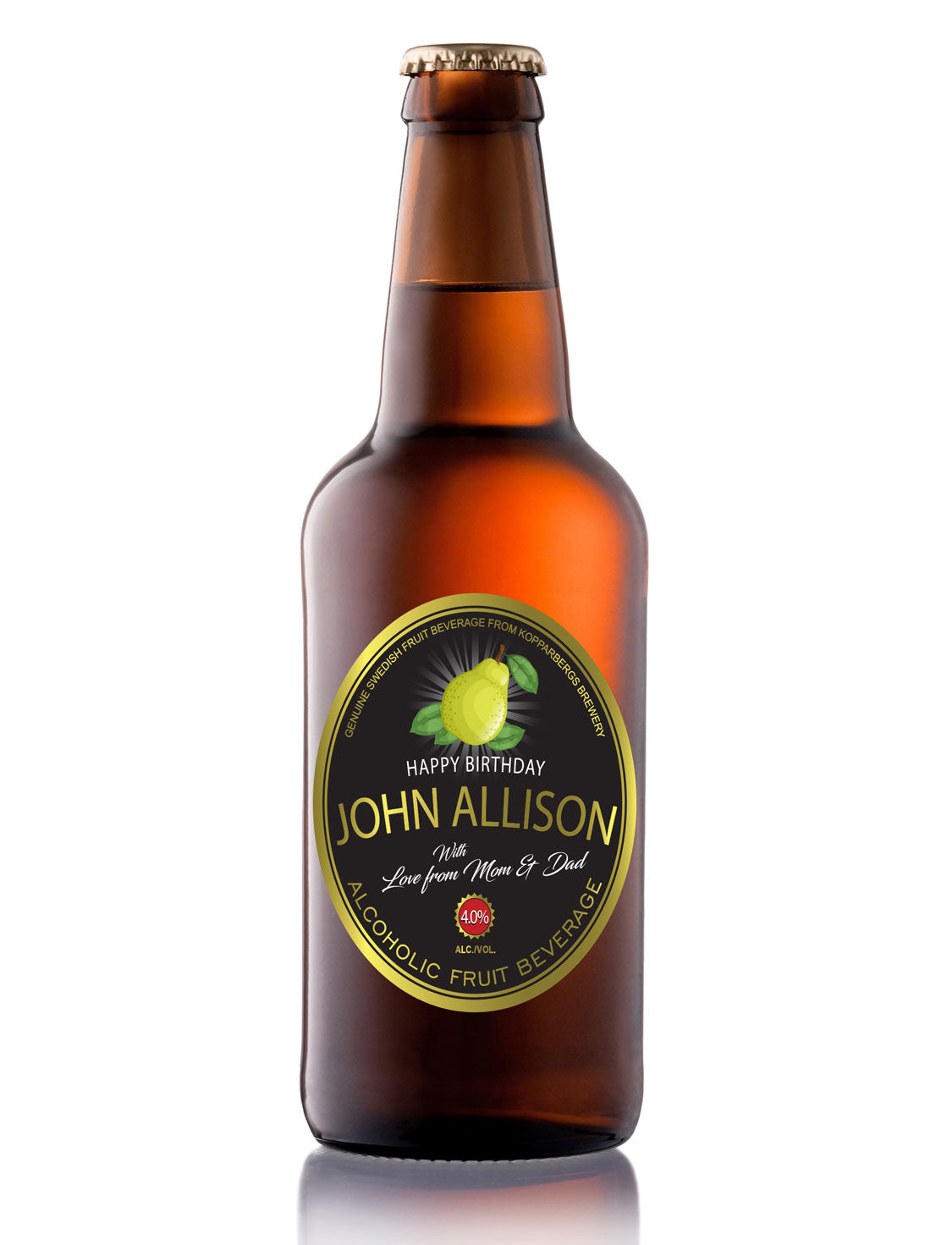 Personalised Cider Label