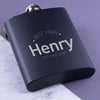 Personalised Metal Hip Flask - Perfect Gift - Any Message