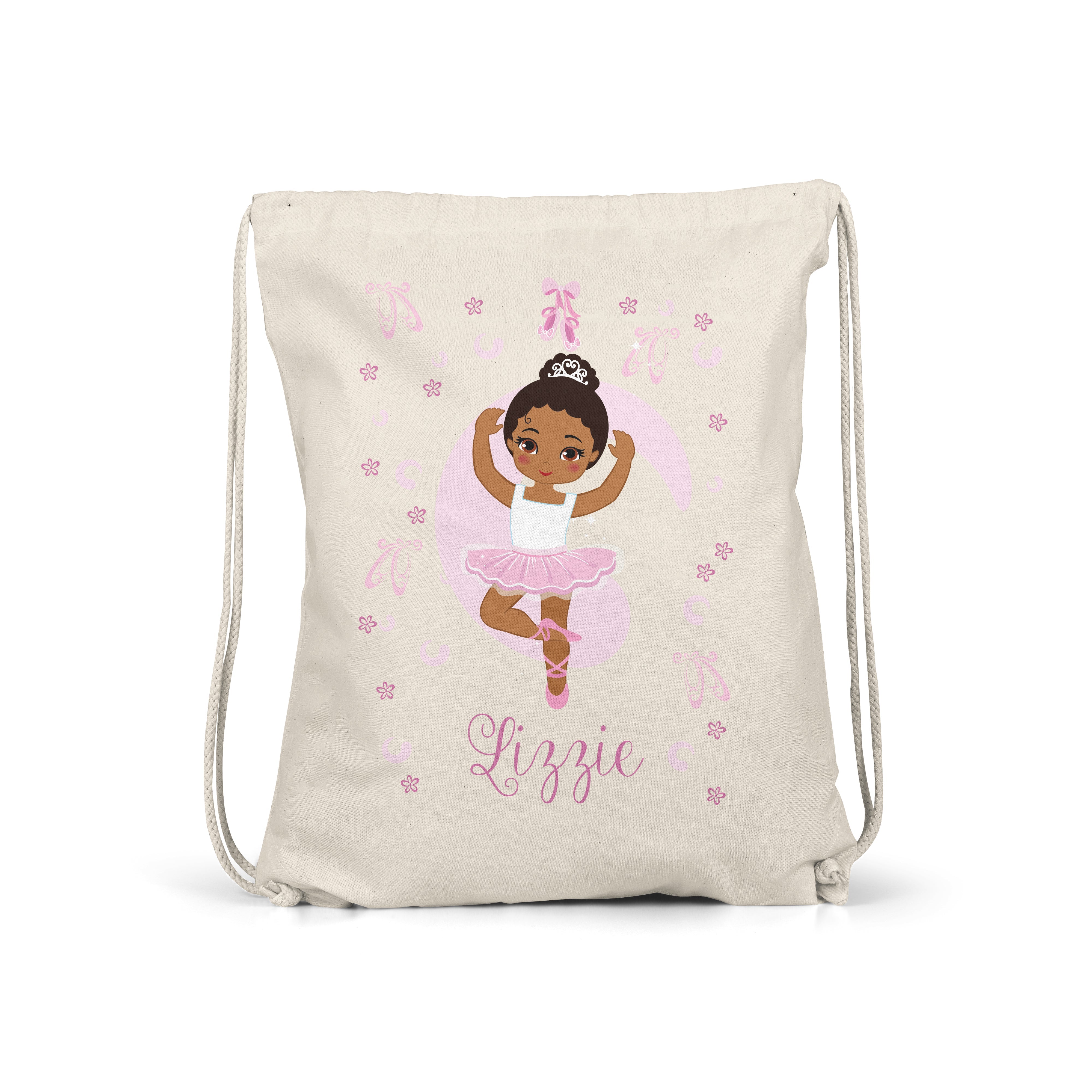 Ballerina - Personalised Kids Gym Bag - Spin