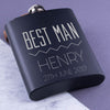 Personalised Metal Hip Flask - Perfect Gift - Any Message - Special Text