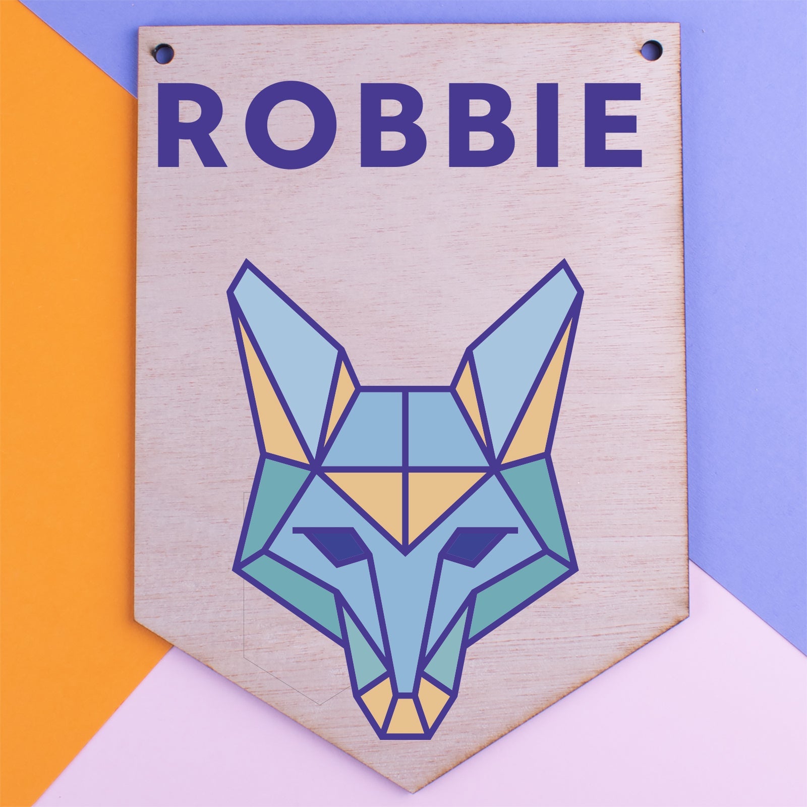 Personalised Wooden Door Sign - Rat