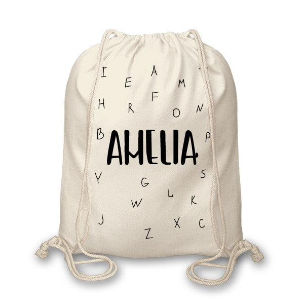 Personalised Name Kids Gym Bag - Coolest!