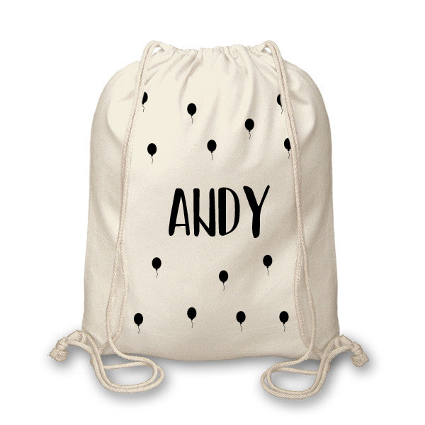 Personalised Name Kids Gym Bag - Runner , Track Star