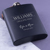 Personalised Metal Hip Flask - Perfect Gift - Any Message - Crunk Time!
