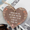 Load image into Gallery viewer, Friendship Best Friend Gift Handmade Wooden Heart Plaque Birthday Thank You
