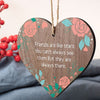 Load image into Gallery viewer, Best Friends Are Like Stars Friendship Sign Wood Heart Plaque Gift Thank You