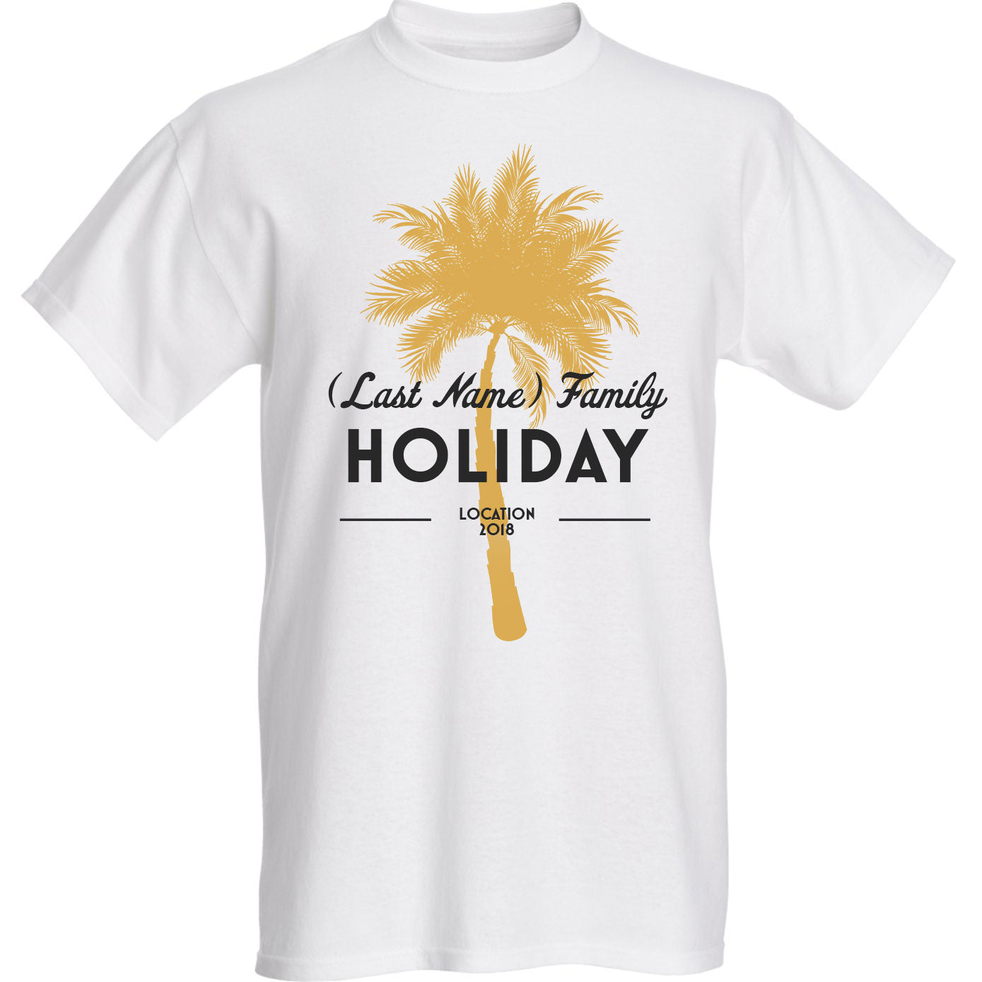 Personalised T-Shirt - Holiday