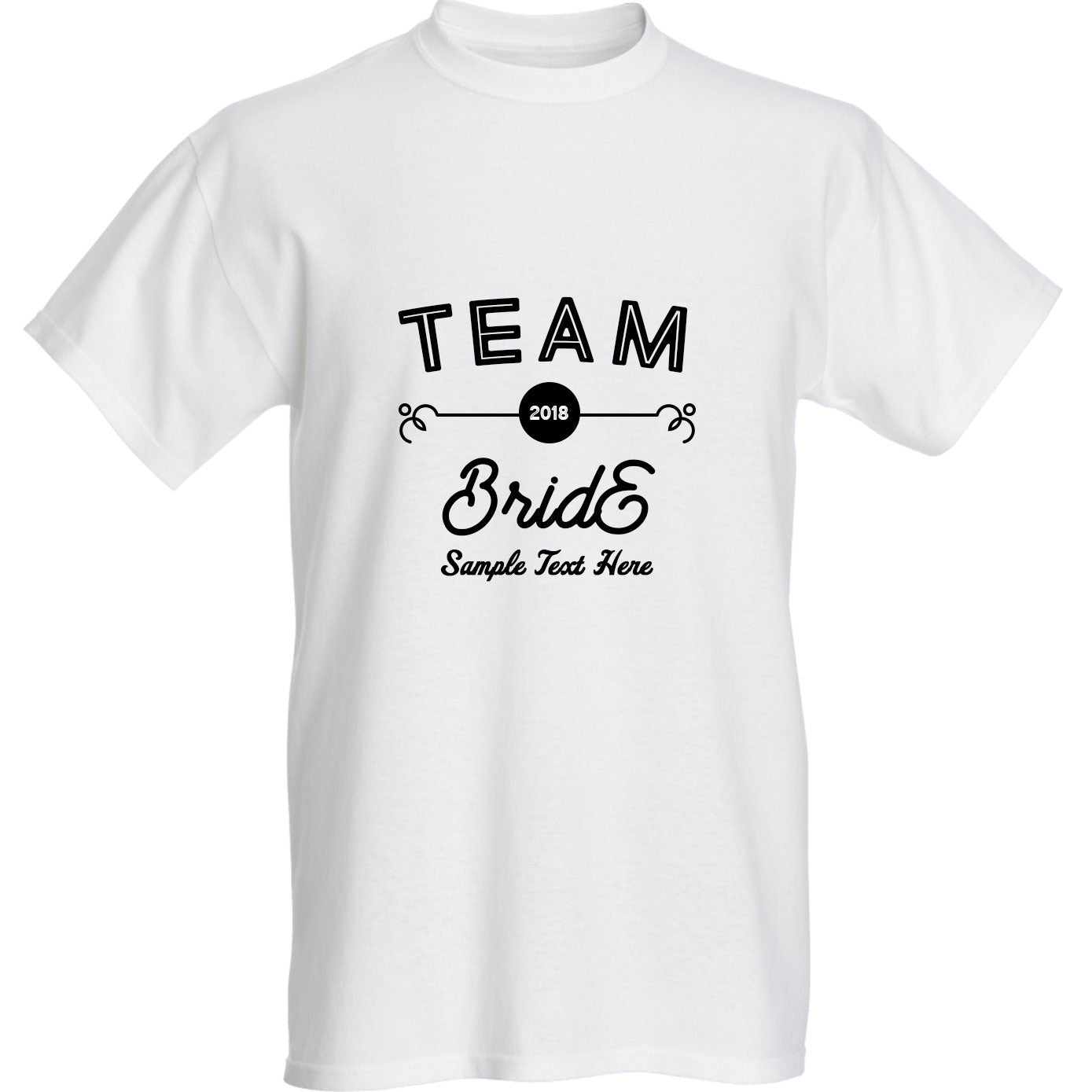 Personalised T-Shirt - Team Bride