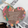 Friendship Best Friend Sign Shabby Chic Wood Hanging Heart Plaque Thank You Gift