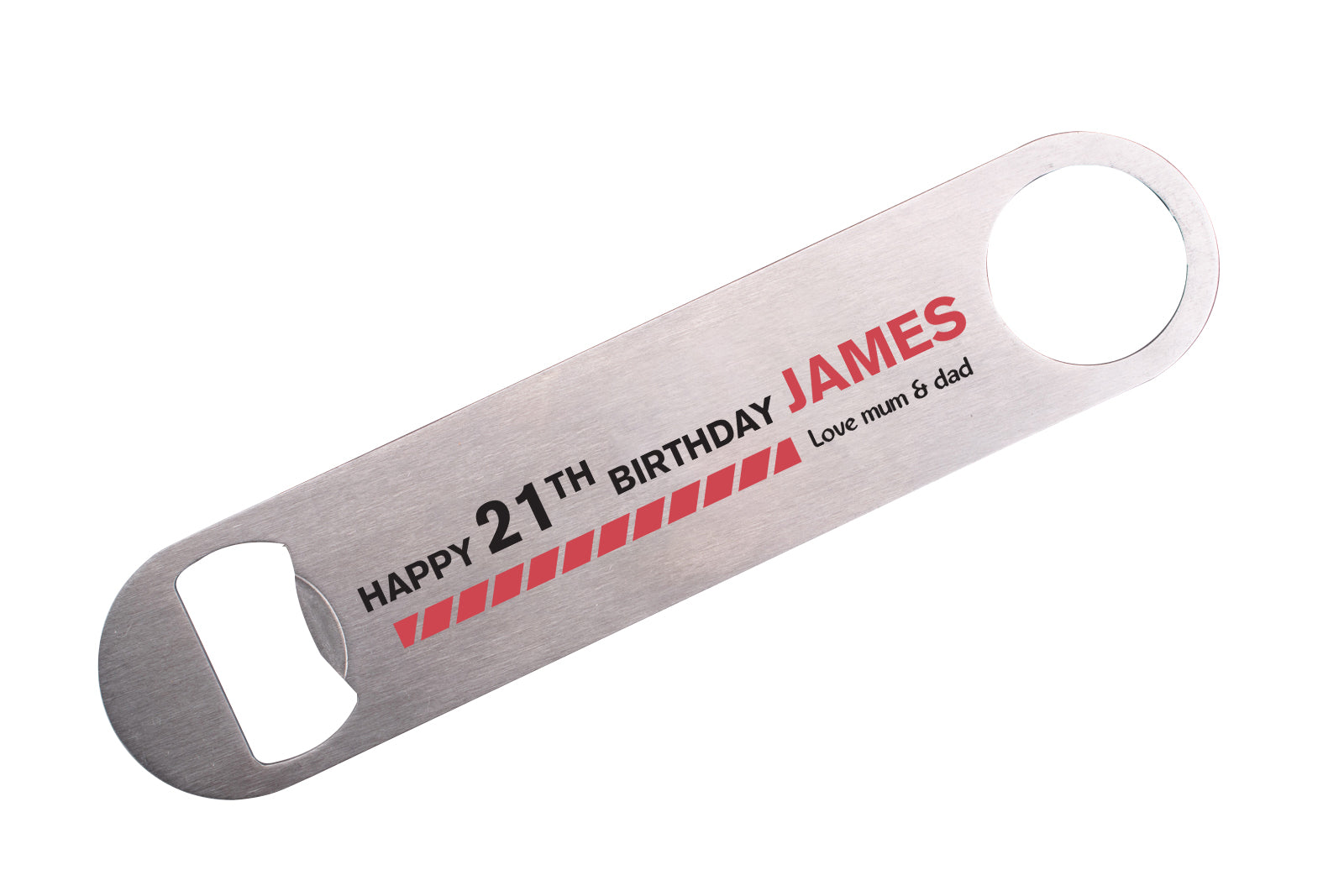 Personalised Engraved Bottle Opener Perfect Gift Custom Text Special Day