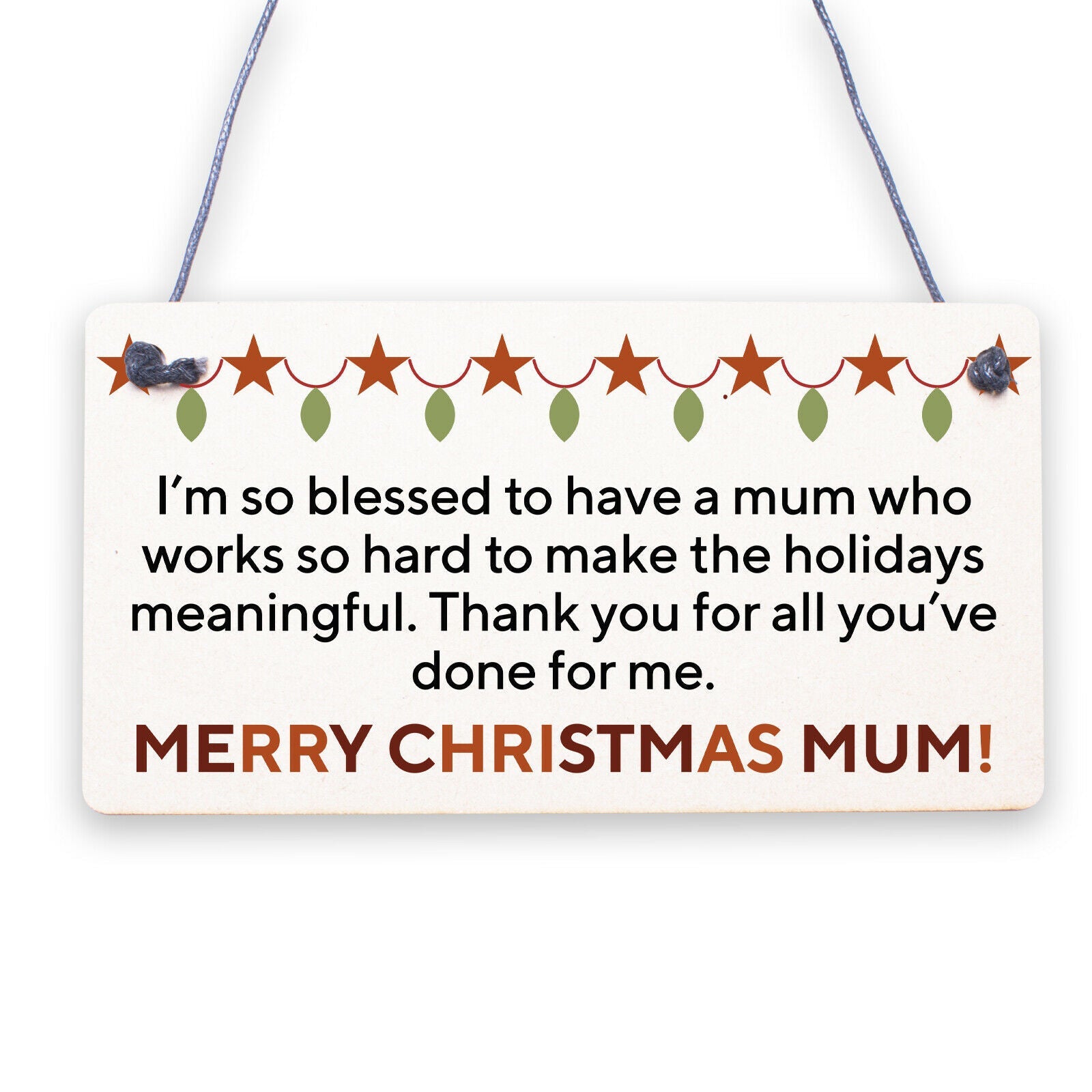 Mum From Son Gift Mum And Daughter Gifts Birthday Christmas Present Keepsake