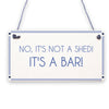 Funny Rude Bar Sign Hanging Garden Garage Pub Shed Man Cave Sign Beer Gift