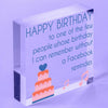 Handmade Acrylic Block Gift for Gin Lovers Novelty Funny Friendship Birthday
