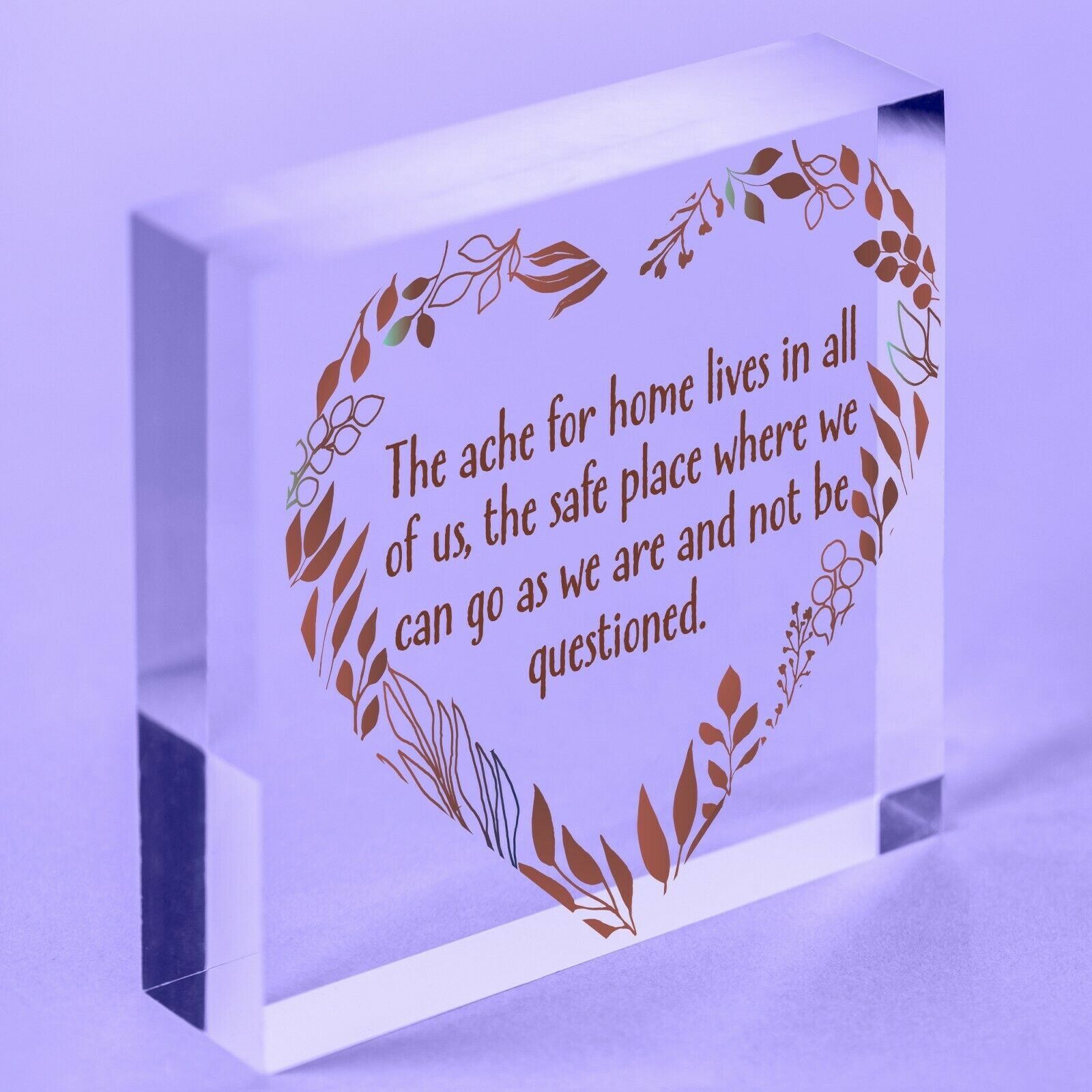 New Home Housewarming Acrylic Block Perfect Gift For New Home From Son Daughter