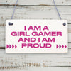 Gamer Gaming Gifts For Women Novelty Birthday Gift For Daughter Girl Gamer Sign