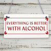 Bright Cider Life Bar Pub Man Cave Alcohol Funny Novelty Plaque Hanging Sign