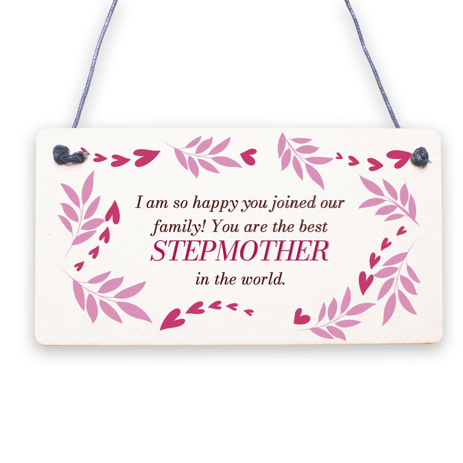 Birthday Christmas Gifts For Sister Keepsake Hanging Plaque Love You THANK YOU