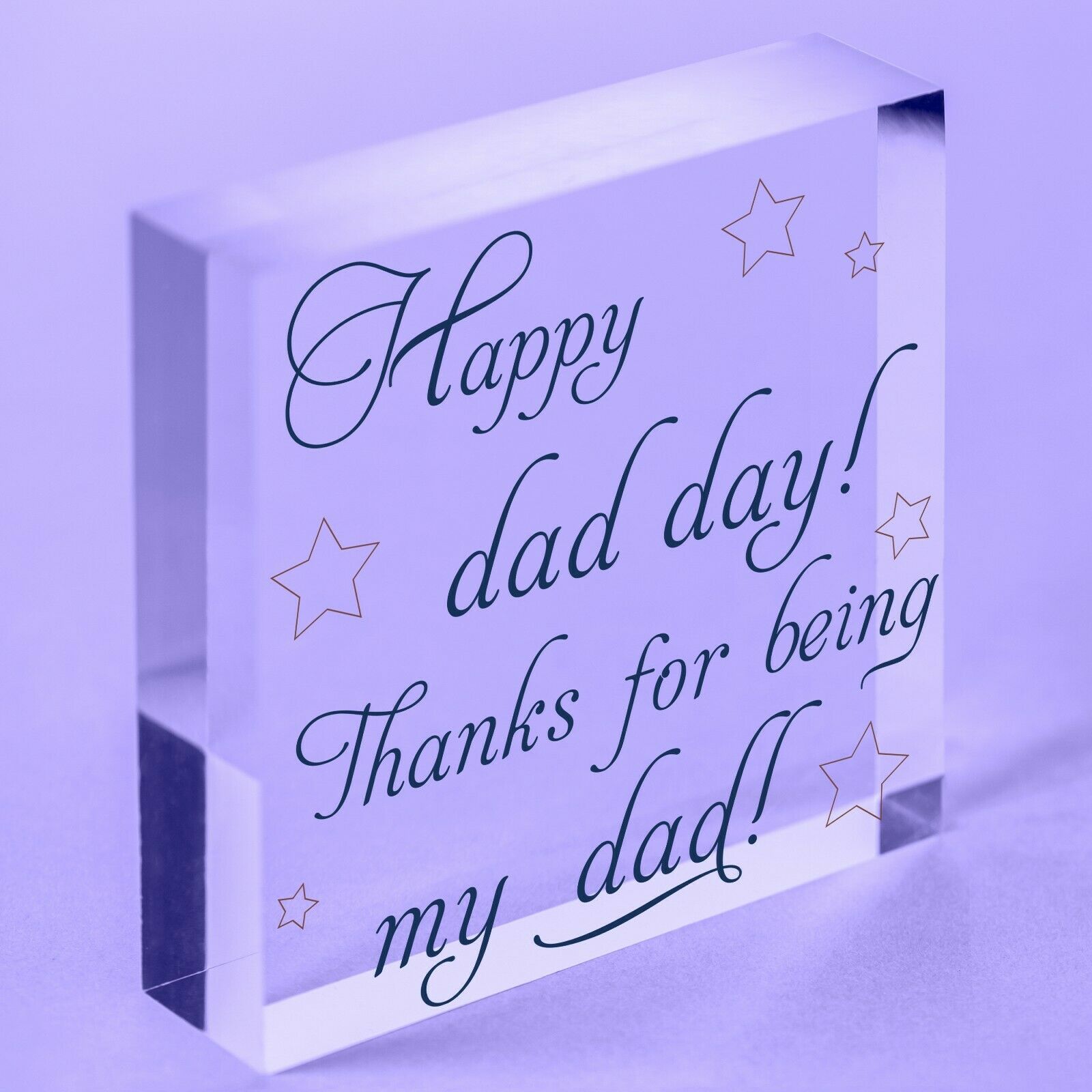 Robin Redbreast Christmas Mum Dad Nan Memorial Acrylic Block Grave Gift Sign