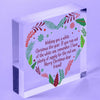 Daughter Poem Gifts Acrylic Block Christmas Gift For Daughter Novelty Birthday