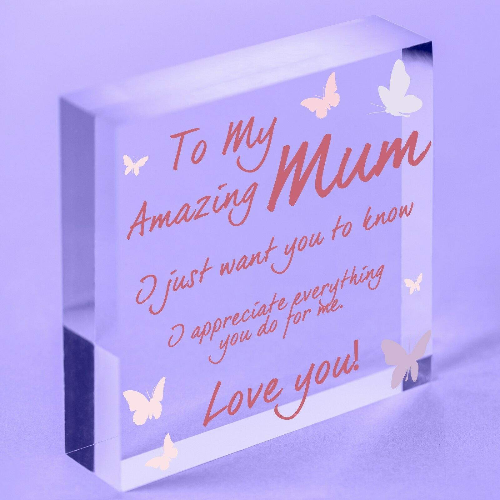 Mothers Day Gift Hanging Sign For Mum Nan Heart Love Sign Plaque Birthday