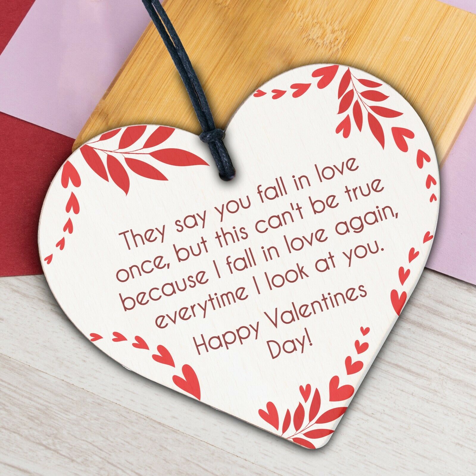 Valentines Gift For Him Her Valentines Decorations Card Husband Wife