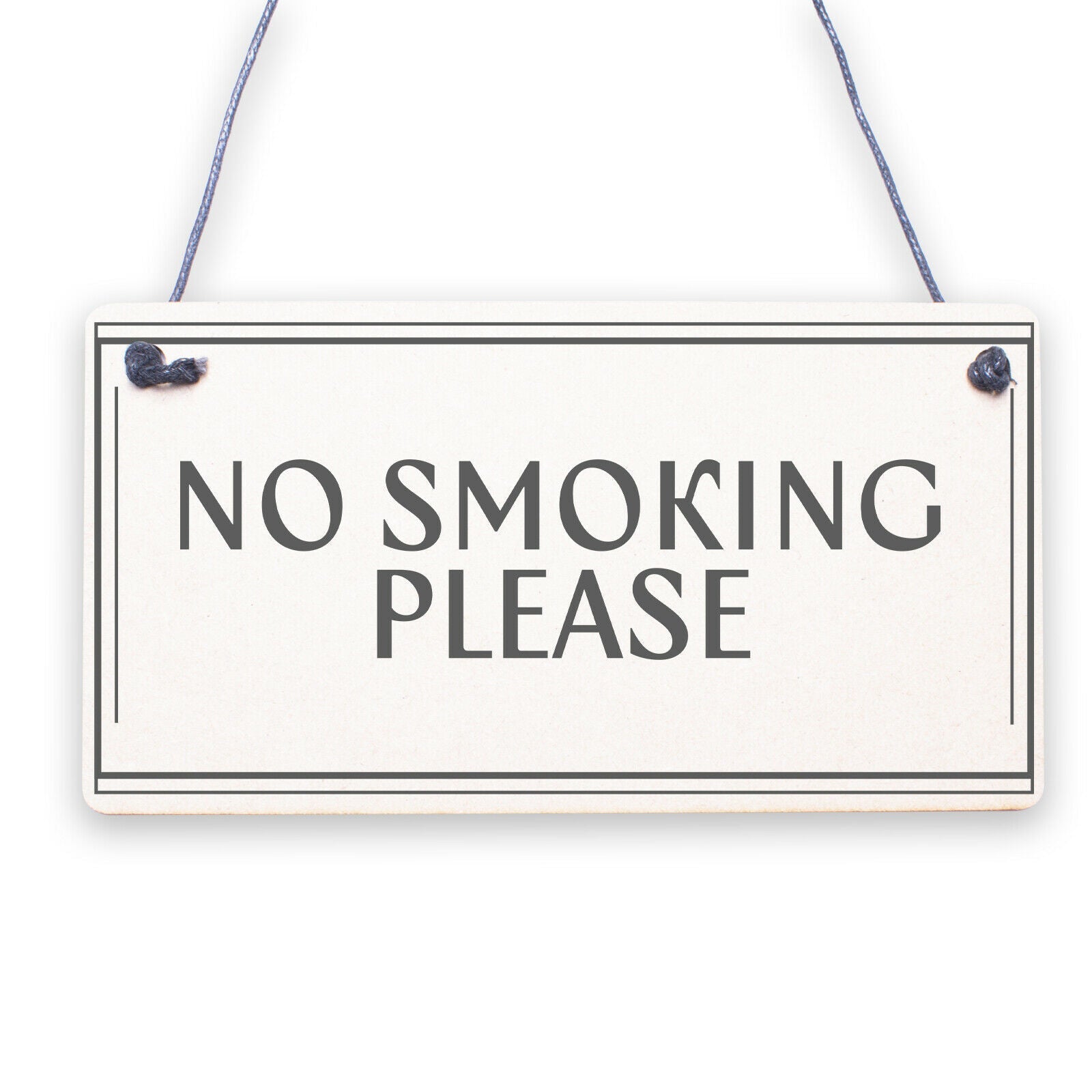 No Smoking Thank You Smoking Area Garden Pub Bar Smoking Area Plaque Wooden Sign