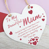 I Love You Mum Gifts Hanging Sign For Birthday Mothers Day