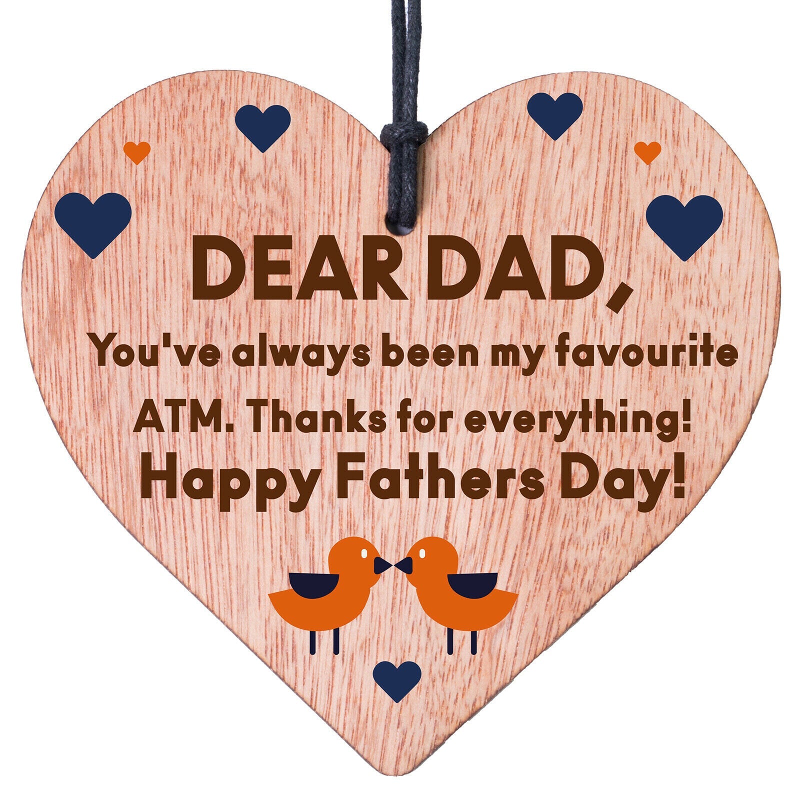 Dear Dad Happy Fathers Day Thank You Perfect Gift Dad Grandad Special Day