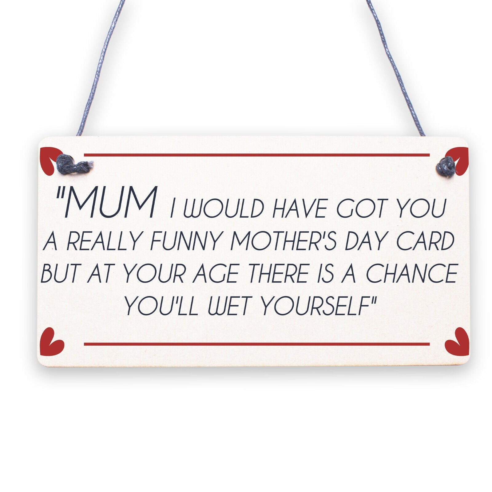 Funny Rude Mothers Day Card For Mum Novelty Humour Card For Mother's Day