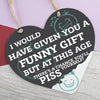 Funny Birthday Gifts Hanging Sign For Him Her Funny Plaque
