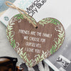 Handmade Friendship Plaque Best Friend Sign Wood Heart Thank You Birthday Gift
