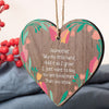Godmother Gifts Best Friend Wooden Heart Plaque Thank You Friendship Keepsake