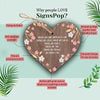 Load image into Gallery viewer, My Friend Is You Wooden Hanging Heart Friendship Birthday Present Best Friends