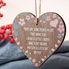 Handmade Wood Heart Plaque Best Friend Gift Birthday Thank You Keepsake Sign