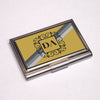 Personalised Business Card Holder - Dark Yellow