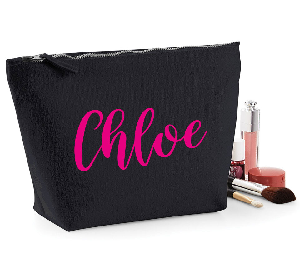 Personalised Canvas Makeup Bag  - Original Bad Bxtch