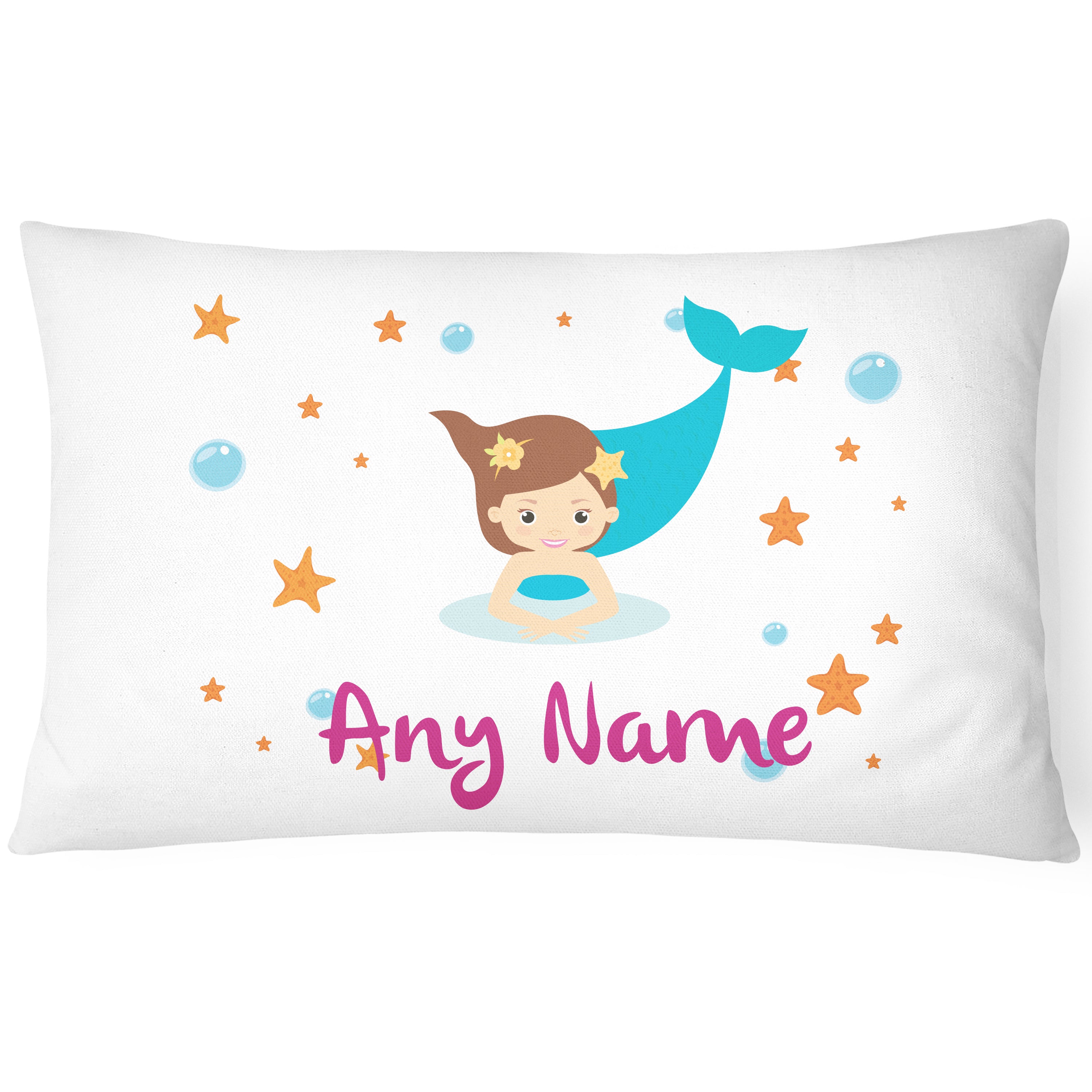 Personalised Mermaid Pillowcase - SWIM