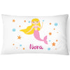 Load image into Gallery viewer, Personalised Mermaid Pillowcase - Pink