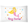 Load image into Gallery viewer, Personalised Mermaid Pillowcase - Pink