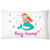 Load image into Gallery viewer, Personalised Mermaid Pillowcase - Blue/Green