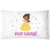 Load image into Gallery viewer, Personalised Princess Pillowcase - Yellow Dress