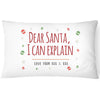 Personalised Christmas Pillowcase - I tried
