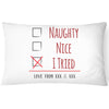 Personalised Christmas Pillowcase - Tried It