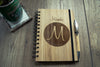 Personalised Bamboo Cover Notebook with Pen #2